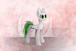  cutie_mark equine fan_character fur green_eyes grey_fur hooves male mammal my_little_pony queenbloodysky solo standing 