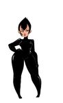  1girl black_hair character_request samurai_jack solo tagme 