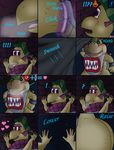  absurd_res blush bowser_jr. comic female hi_res koopa_troopa kylie_koopa male mario_and_luigi_(series) mario_bros mind_control nintendo raised_tail reptile roseee_(artist) scalie turtle video_games 