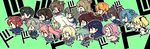  &gt;_&lt; ahoge amano_nozomi animal_hood asahina_kokomi battle_girl_high_school blonde_hair bow brown_hair chibi closed_eyes fujimiya_sakura green_hair hair_ornament hasumi_urara himukai_yuri hood hoshitsuki_miki jin_kansai kougami_kanon kunieda_shiho kusunoki_asuha long_hair minami_hinata multiple_girls narumi_haruka orange_hair sadone school_uniform sendouin_kaede serizawa_renge short_hair smile tokiwa_kurumi tsubuzaki_anko wakaba_subaru watagi_michelle 