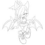  2017 anthro bat fan_character female mammal ravnic solo sonic_(series) 