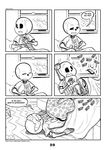  2016 animated_skeleton bone c-puff comic english_text mammal sans_(undertale) skeleton text undead undertale video_games 