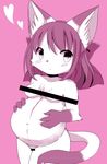  artist_request breasts cat censor_bar censored furry kemoribon nipple_censor 