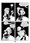  2017 animated_skeleton bone c-puff comic english_text mammal papyrus_(undertale) skeleton text undead undertale undyne video_games 