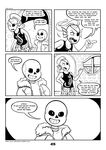  2017 animated_skeleton bone c-puff comic english_text mammal sans_(undertale) skeleton text undead undertale undyne video_games 