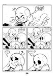  2016 animated_skeleton bone c-puff comic english_text mammal papyrus_(undertale) sans_(undertale) skeleton text undead undertale video_games 