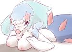  artist_request breasts censored furry nipples paizuri penis pokemon primarina 