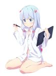  bikini eromanga-sensei furuhashi_satoshi izumi_sagiri open_shirt pantsu swimsuits 