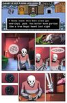  2017 animated_skeleton bone clothed clothing comic english_text fluffyslipper fur male papyrus_(undertale) skeleton text undead undertale video_games 