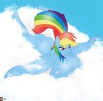  anthro antropomorphic equine female friendship_is_magic horse invalid_tag mammal my_little_pony pegasus pony rainbow_dash_(mlp) wings 