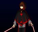  chara_(undertale) crossover dual_weilding fallen_child lightsaber sith star_wars underforce undertale video_games youngbenkenobi 