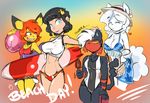  alolan_vulpix bliss_(duckdraw) clothing duckdraw female litten nintendo petra_(duckdraw) pichu pok&eacute;mon regional_variant swimsuit tagme video_games 