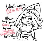  anthro badguyvivi breasts clothed clothing english_text female handjob male male/female nintendo partially_clothed penis pok&eacute;mon sex smile tapu_lele text video_games 