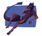 anthro claws erection knot looking_at_viewer male navel nude scalie solo spefides 