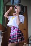  1girl asian cosplay hentai_ouji_to_warawanai_neko. japanese looking_at_viewer photo skirt solo tsutsukakushi_tsukiko 
