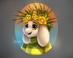  2017 anthro asriel_dreemurr caprine child clothed clothing fur goat long_ears male mammal simple_background tsaoshin undertale video_games white_fur young 