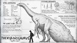  3_fingers 3_toes ambiguous_gender carnotaurus claws dinosaur feathers human long_claws male mammal size_difference smaller_male the_isle therizinosaurus theropod toes 