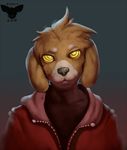 2013 anthro canine clothed clothing diadorin fur looking_at_viewer male mammal simple_background solo watermark 