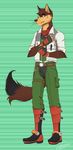  artist_treebarkdragon canine clothing cosplay fan_character fox male mammal mccloud nintendo star_fox video_games 