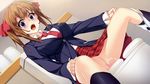  bad_perspective black_legwear blue_eyes blue_jacket blush bow breasts brown_hair censored dutch_angle game_cg hair_bow jacket kami_machi_shoujo_to_tome_otoko large_breasts looking_at_viewer mosaic_censoring necktie open_mouth panties panties_around_one_leg pee peeing plaid plaid_skirt pussy red_bow red_neckwear red_skirt saipaco school_uniform shirt sitting skirt socks solo spread_legs surprised tamura_suzuno toilet toilet_paper toilet_use twintails underwear upskirt white_panties white_shirt 