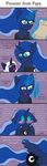  blush comic daughter desert_moon english_text equine fan_character feral friendship_is_magic horn horse hybrid jolliapplegirl mammal mother mother_and_daughter my_little_pony parent pony princess_luna_(mlp) sphinx text winged_unicorn wings 