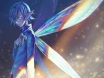  fairy_wings hair_over_one_eye helbram male_focus moru_moru_moru nanatsu_no_taizai night pointy_ears solo sparkle upper_body wings 