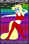 2017 animaniacs breasts cleavage clothed clothing dancing david_frangioso female mammal midriff minerva_mink mink mustelid navel rave 