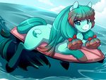  cutie_mark earth_pony equine female feral friendship_is_magic hair hooves horse mammal my_little_pony open_mouth pony sea_foam spazzykoneko surfboard 