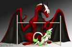  anal anal_penetration anthro anthro_on_feral bdsm bestiality big_dom_small_sub bondage bound chain cum cum_inflation cum_inside cum_leaking dragon duo erection feral icy-marth inflation interspecies knot looking_pleasured male male/male nul open_mouth penetration penis precum sergal sex size_difference tongue tongue_out 