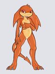  absurd_res anthro darkdoomer digimon edit female head_wings hi_res membranous_wings patachu patamon pussy red_eyes solo wings 