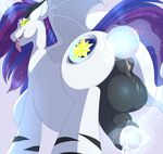  2017 balls balls_inflation camychan_(artist) cutie_mark dragon dragonpony egg egg_inflation egging equine fan_character herm horn horse hybrid inflation intersex magic mammal my_little_pony penis pony pose precum princess_star_light pussy winged_unicorn wings 