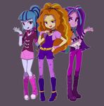  :d adagio_dazzle aqua_hair aria_blaze arm_up arms_up baekgup bangs belt belt_buckle big_hair black_choker blonde_hair blue_hair blue_skin blunt_bangs boots bracelet breasts buckle choker closed_mouth commentary_request cropped_vest crossed_belts curly_hair cutoffs eyelashes flat_chest full_body gem grey_background hair_intakes hair_ornament hairband half-closed_eyes hand_on_hip hand_on_own_arm hand_on_own_chest high_heel_boots high_heels high_ponytail holding_arm jewelry knee_boots knees_together_feet_apart leaning_to_the_side legs_apart long_hair looking_at_viewer loose_belt loose_socks miniskirt multicolored_hair multiple_belts multiple_girls my_little_pony my_little_pony_equestria_girls my_little_pony_friendship_is_magic open_hand open_mouth orange_hair outline pants pantyhose pencil_skirt pigeon-toed pink_eyes pink_footwear pink_legwear pink_skirt polka_dot polka_dot_pants ponytail popped_collar puffy_short_sleeves puffy_sleeves purple_eyes purple_footwear purple_hair purple_legwear purple_pants purple_skin raised_eyebrow shoes short_jumpsuit short_sleeves shrug_(clothing) simple_background skirt sleeve_cuffs sleeveless sleeves_folded_up small_breasts smile smirk socks sonata_dusk spiked_belt spiked_bracelet spiked_hairband spiked_shoes spikes standing star star_hair_ornament streaked_hair tank_top teeth torn_clothes torn_sleeves triangle_print tsurime twintails two-tone_hair very_long_hair vest wavy_eyebrows white_outline wristband yellow_skin 
