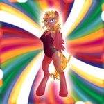  animated anthro breasts canine clothing cutie_mark dancing digital_media_(artwork) epilepsy_warning equie equine fan_character female hair horn horse looking_at_viewer mammal my_little_pony pony smile solo swimsuit wings 