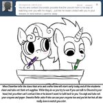  bitterplaguerat blush crayons dialogue drawing english_text equine fan_character friendship_is_magic horn horse loki_(bitterplaguerat) mammal my_little_pony pony sweetie_belle_(mlp) text unicorn 