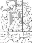  &lt;3 2017 age_difference anthro arthur_(series) blush breasts buster_baxter cerebropodrido cleavage clothed clothing comic crying digital_media_(artwork) domination english_text female female_domination hair_covering_eyes imminent_sex lagomorph licking licking_lips mammal molly_macdonald parody rabbit simple_background size_difference tears text tongue tongue_out white_background 