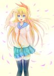  kirisaki_chitoge kramadhan73 nisekoi seifuku thighhighs 