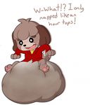  animal_crossing brown_fur canine dialogue diaper digby_(animal_crossing) dog english_text feces fur hyper hyper_feces hyper_soiling hypermess mammal meowstic_(artist) messy_diaper nintendo pok&eacute;mon soiling text video_games 