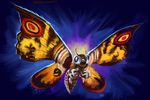  deity giant_monster glowing god goddess godzilla_(series) grimbro insect kaijuu monster mothra toho_(film_company) wings 
