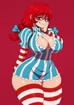  1girl breasts eric_lowery red_hair solo tagme wendy&#039;s wendy_(wendy&#039;s) 