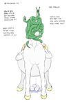  belly big_belly digital_media_(artwork) egg eqamrd equine female friendship_is_magic grimdark horn hyper hyper_pregnancy mammal mind_control my_little_pony oviposition parasite pregnant princess_celestia_(mlp) solo text wings 