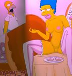  homer_simpson marge_simpson marzr tagme the_simpsons 