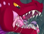  2017 anus butt cutie_mark dragon earth_pony equine fearingfun female feral friendship_is_magic group hair horse lying mammal maud_pie_(mlp) my_little_pony open_mouth pinkie_pie_(mlp) pony pussy saliva teeth tongue vore 