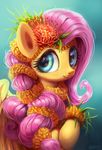  2017 equine feathered_wings feathers female feral fluttershy_(mlp) friendship_is_magic hair long_hair mammal my_little_pony pegasus smile solo sorcerushorserus wings 