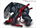  anal beast_(disambiguation) collaboration demon faegoat hooves horn male male/male teeth urban-coyote 
