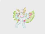 2017 antennae anthro arthropod duck_hunt_dog_(artist) dustox humanoid hybrid insect insect_wings looking_at_viewer machop moth nintendo open_mouth pok&eacute;mon simple_background smile solo standing traditional_media_(artwork) video_games white_background wings 