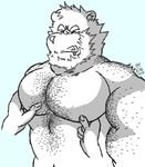  b&iacute;ceps bdsm bear beatriz big_(disambiguation) blogger bondage bound hairy invalid_tag male male/male mammal muscletech muscular pecs tute_(character) tutexl_(artist) 