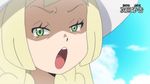  blonde_hair green_eyes lillie_(pokemon) open_mouth pokemon pokemon_(anime) pokemon_sm pokemon_sm_(anime) screenshot 