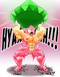  abs amy_rose anthro armpits biceps big_breasts breasts emerald_(disambiguation) female fur hedgehog jack_hoo_(artist) mammal muscular muscular_female navel nipples open_mouth pink_fur pussy rodent sonic_(series) sweat 