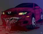  absurd_res blood blood_puddle blood_spill blood_splatter car dire_machine drooling dsl eyelashes gore green_eyes hi_res lady(moozdamilfshake) lips living_machine machine mazda mazda6 mimic moozdamilfshake open_mouth puddle saliva sedan strained-eyes teeth tongue vehicle 