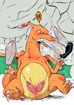  2015 anthro anus blush charizard claws cum cum_in_mouth cum_inside cumshot dragon duo ejaculation erection fellatio guhyuhyu hands-free looking_at_viewer male male/male membranous_wings multi_penis nintendo nude oral orgasm penis pok&eacute;mon red_eyes scalie sex slit steelix tears video_games wings 